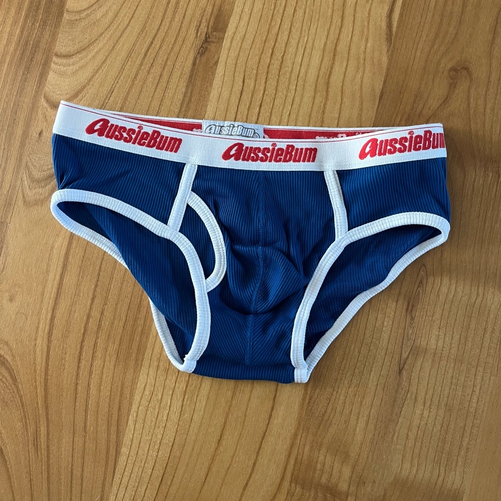 Aussiebum Royal Blue Classic Briefs - medium